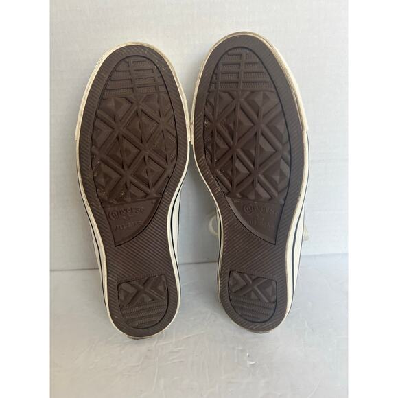 Converse Chuck Taylor All Star Black Glitter Low Top Lace Up Skater Sneakers 7 - Picture 10 of 10